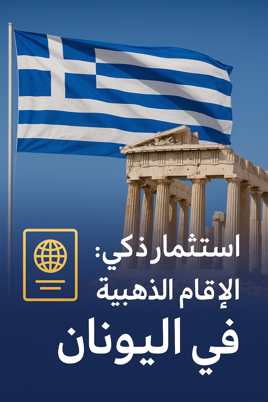 استثمار ذكي: كيف تحصل على الإقامة الذهبية في اليونان